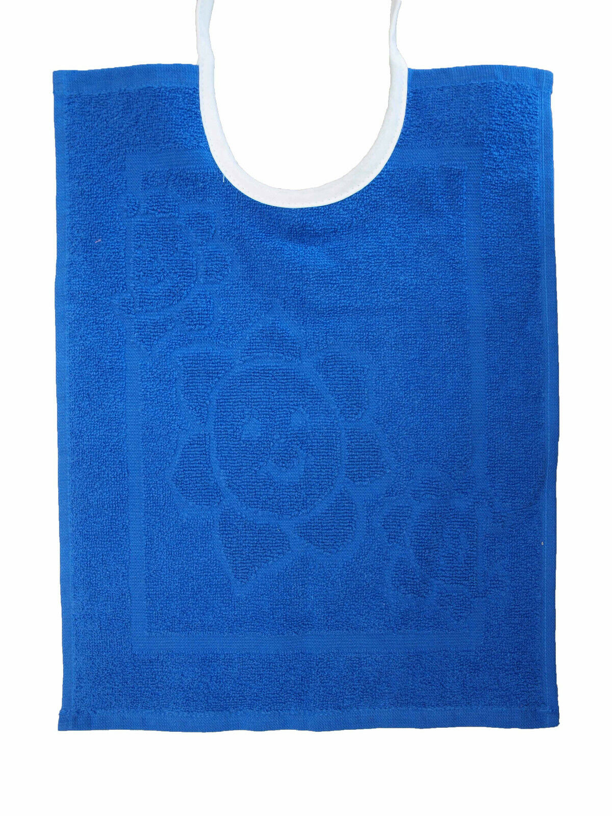 Lätzchen Kinder Walk Jac. einfarbig, 30x40 cm, 360 g/m² royal