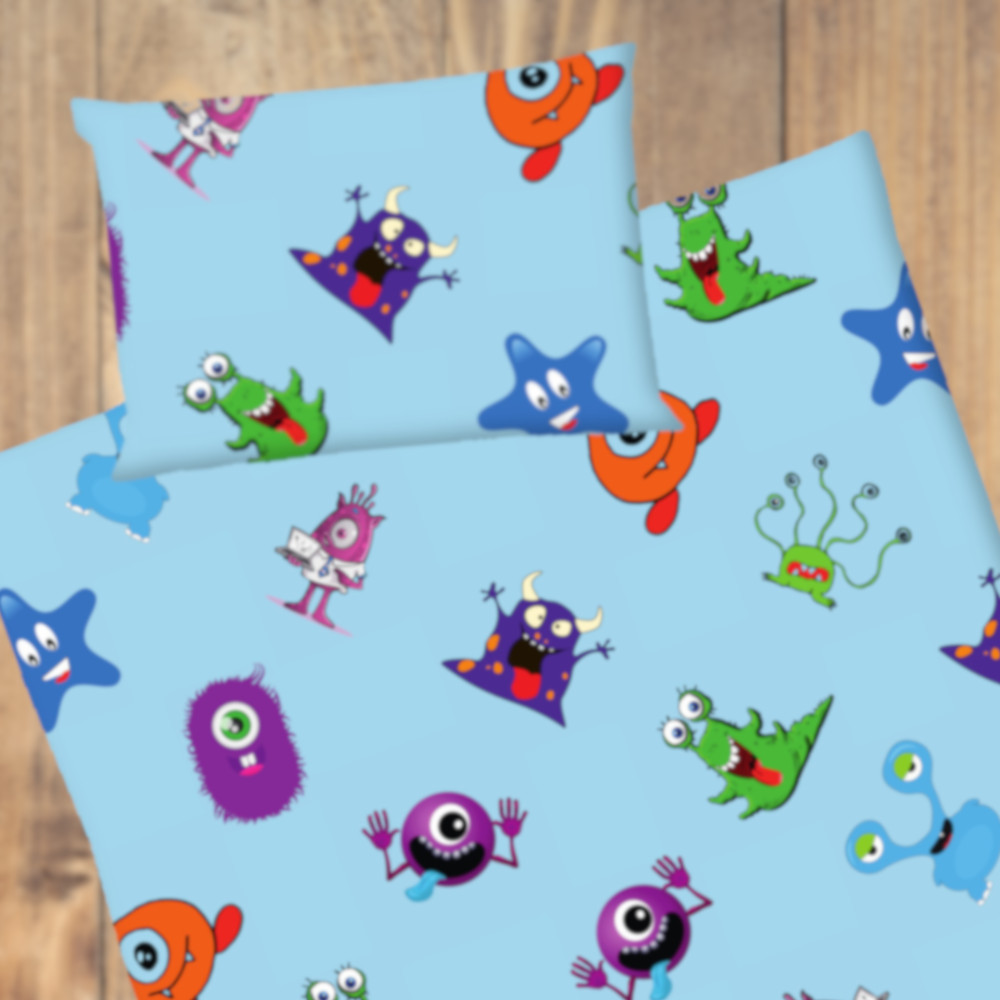 Monster blau