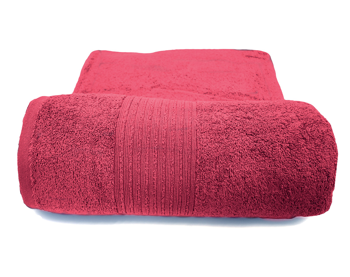 Badetuch Walkfrottier 3972 bordeaux